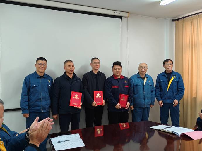 第一事業部冶化協力項目部獲銅冠冶化公司“強化意識，防控風險”...